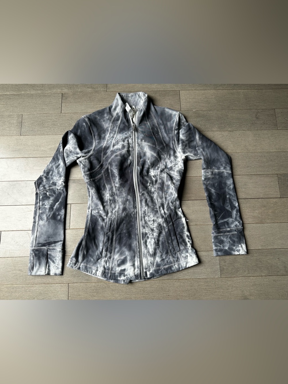 Women’s Lululemon Athletic Define Marble Dye Full Zip Workout Jacket Size 4